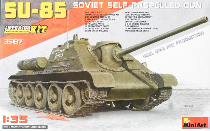 SU-85 m1943 Mid Production