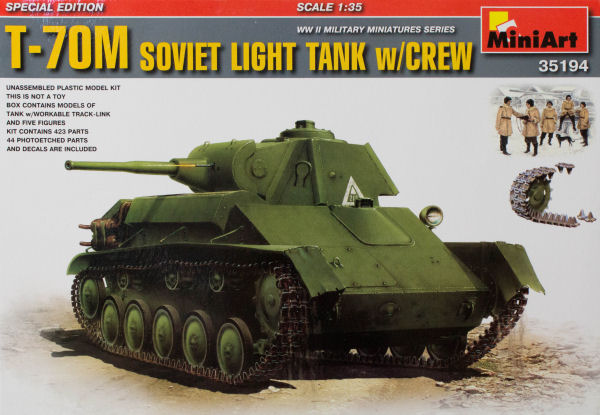 T-70M Light Tank w/Crew