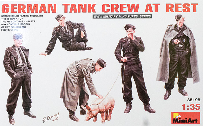 German Tank Crew at Rest