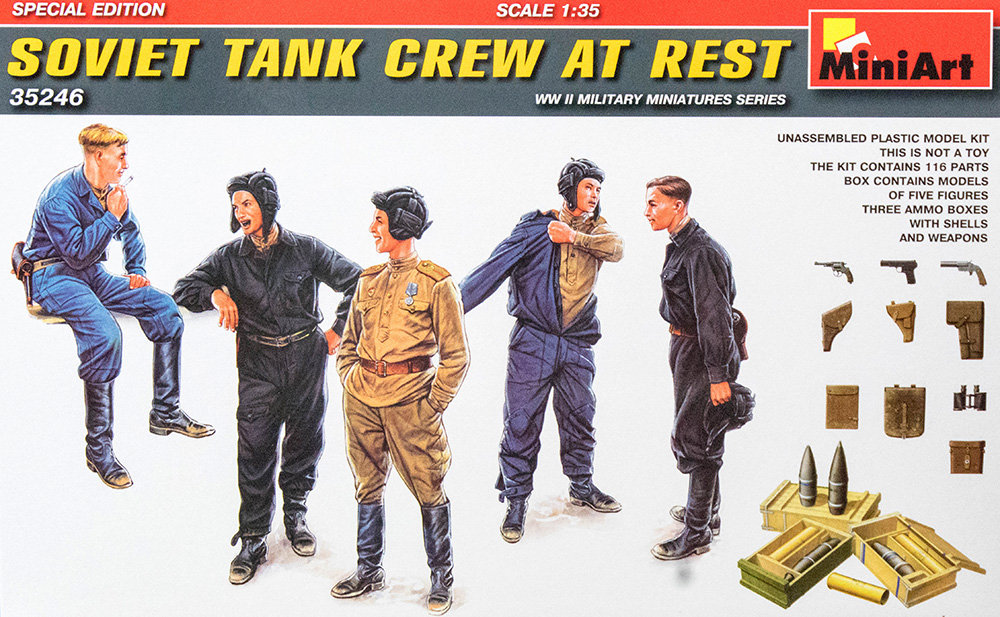 Soviet Tank Crew at Rest