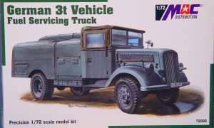 German 3 Ton Fuel Servicing Truck Kit
