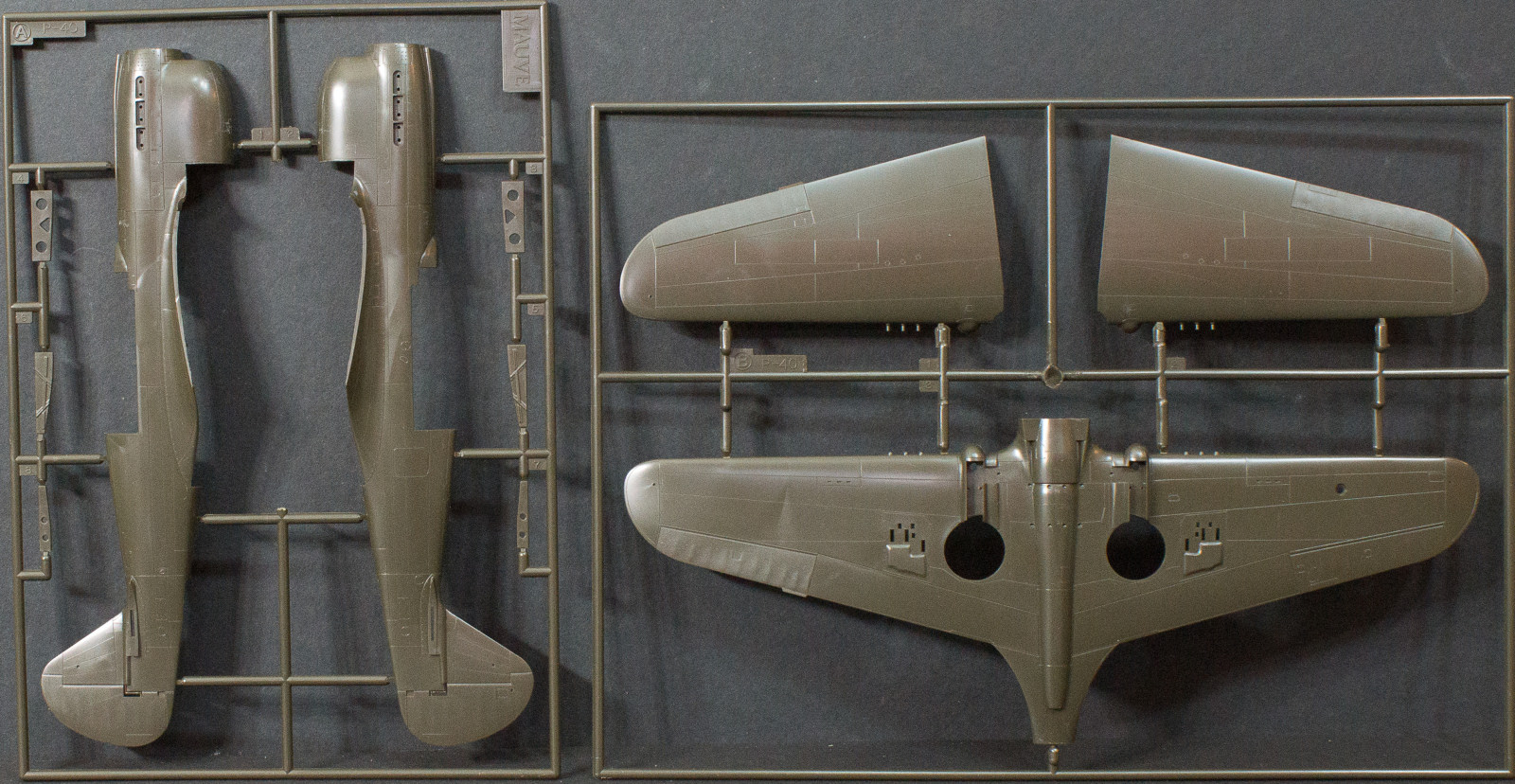 Mauve 4803 1/48 P-40M Warhawk First Look Parts Image 01