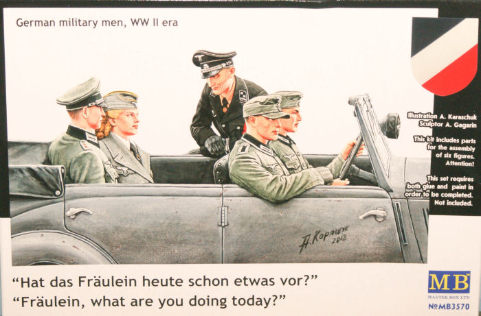 German Military Men, WWII Era
