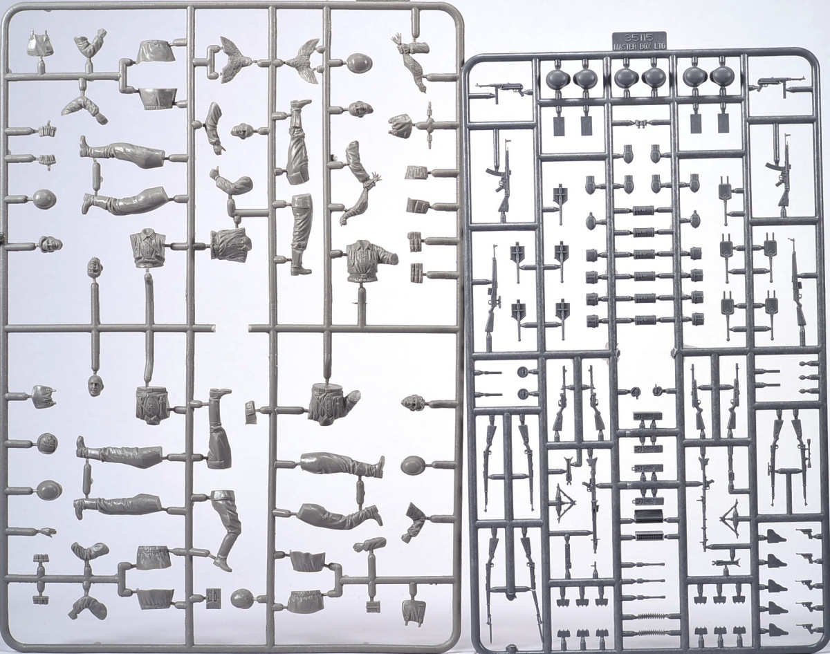 Master Box 3583 1/35 German Elite Infantry Parts Image 01