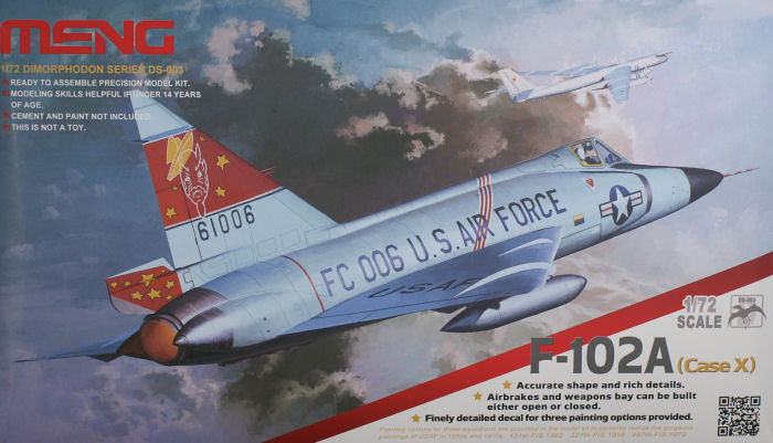 Convair F-102A Delta Dart Case X Wing