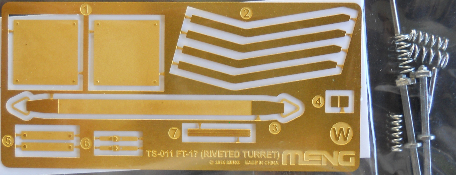 Meng TS011 1/35 French FT-17 Rivet Turret First Look Image 10
