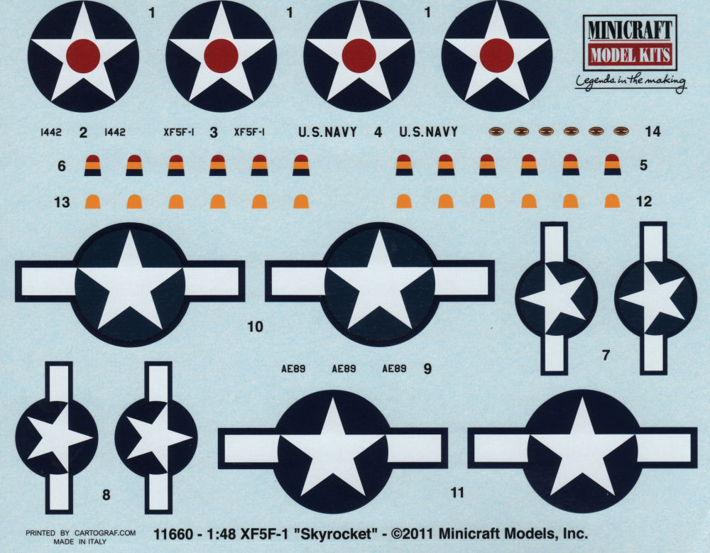Minicraft 11660 1/48 XF5F Skyrocket Kit First Look Image 04