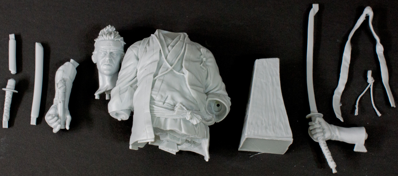 MJK Miniatures MJDG12003 1/12 Shinsengumi - Wolves of Mibu 1864 Kit Image 01