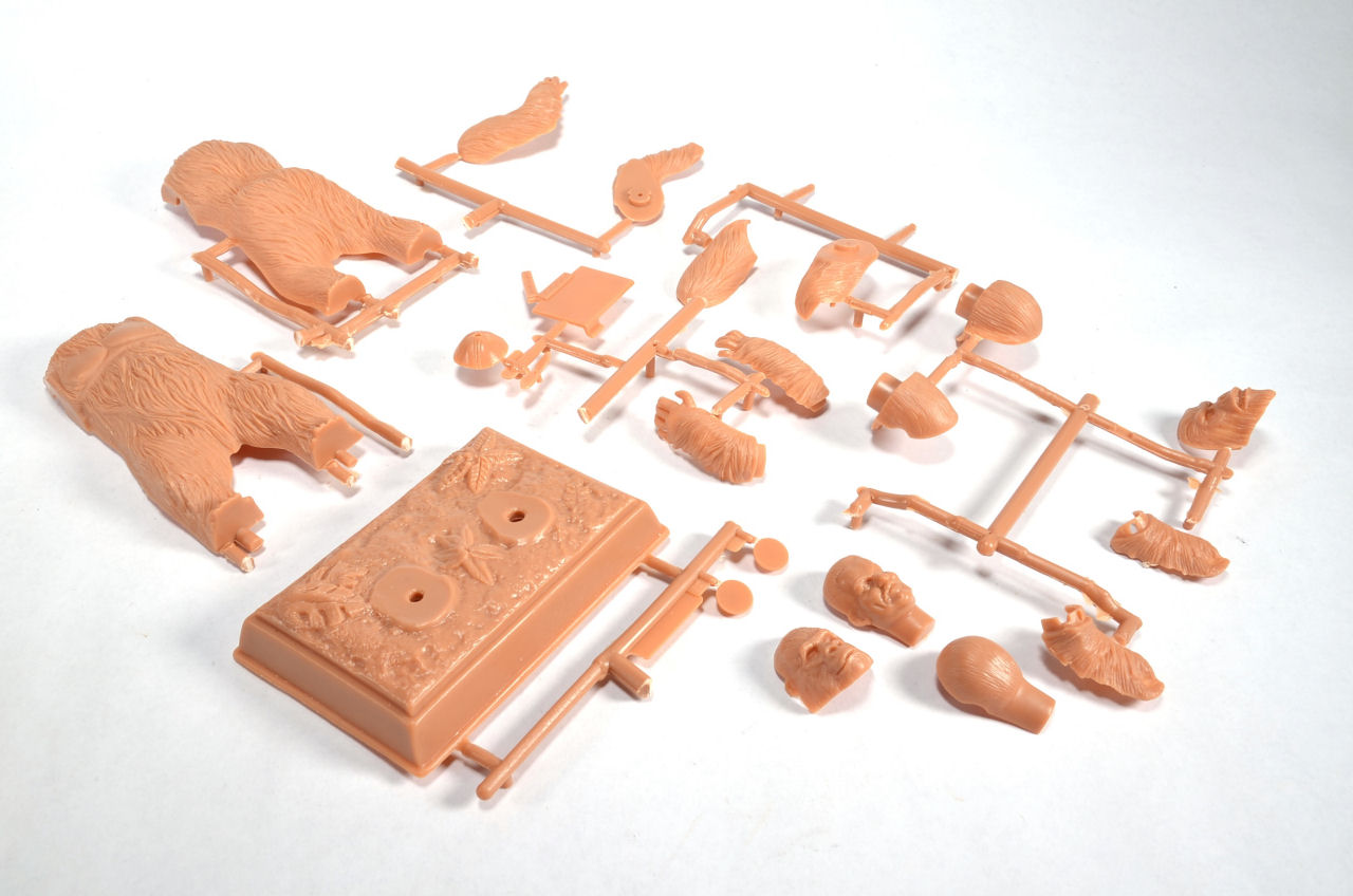 Moebius Models 0659 1/12 The Mighty Kogar Parts Image 01