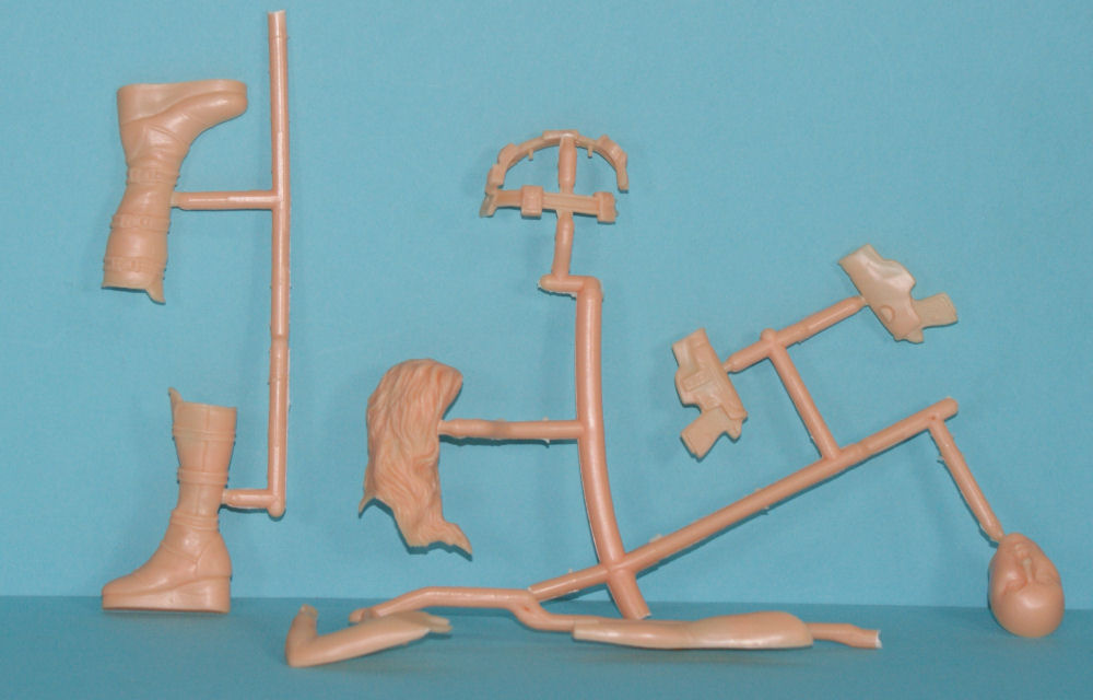 Moebius Models 0923 1/8 Black Widow Parts Image