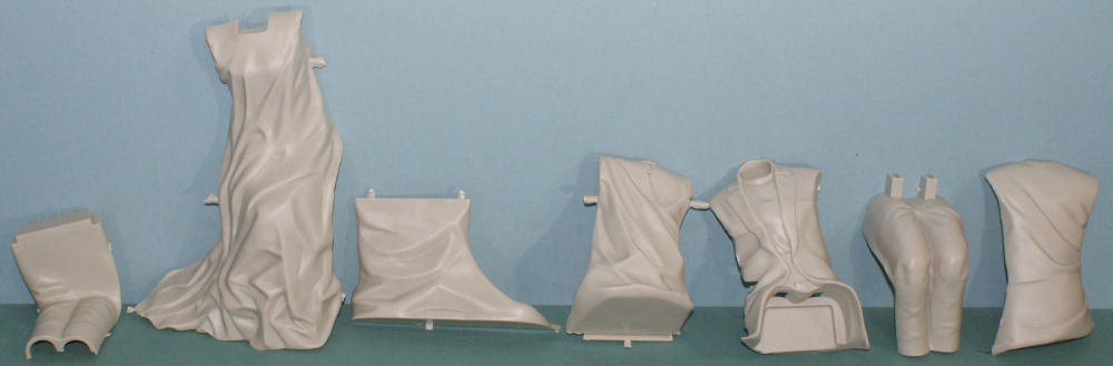 Moebius Models 0928 1/8 The Bride of Frankenstein Parts Image