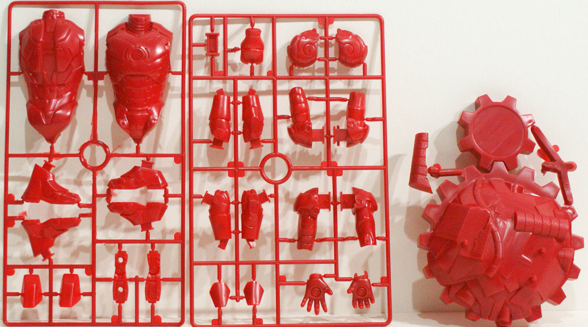 Moebius Models 0930 1/8 Iron Man Mk.III Parts Image