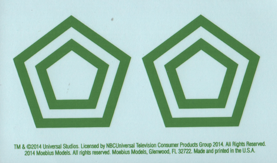 Moebius Models 0941 1/32 Cylon Raider Battlestar Galactica First Look Parts Image 05