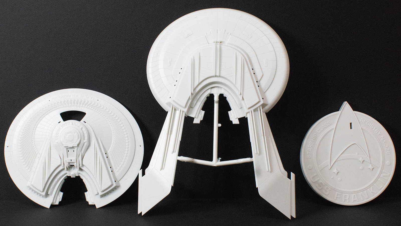 Moebius Models 975 1/350 USS Franklin First Look Parts Image 01
