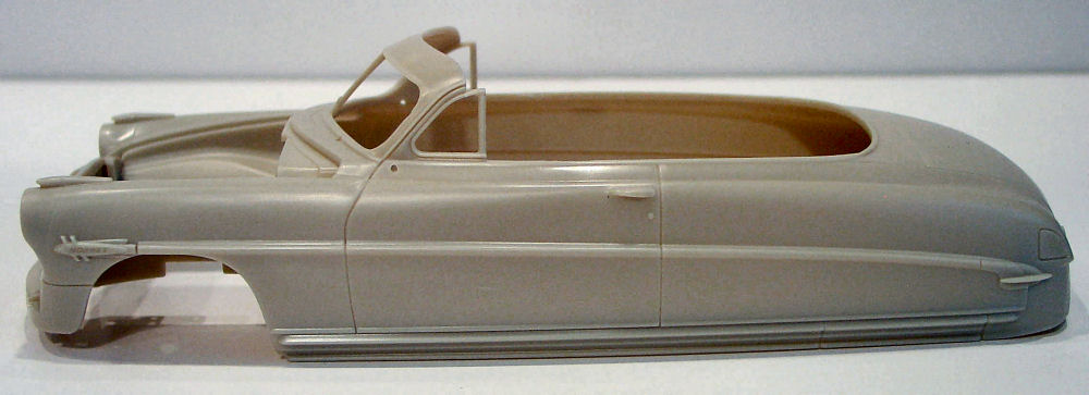 Moebius Models 1204 1/25 1952 Hudson Hornet Convertible First Look Parts Image 02
