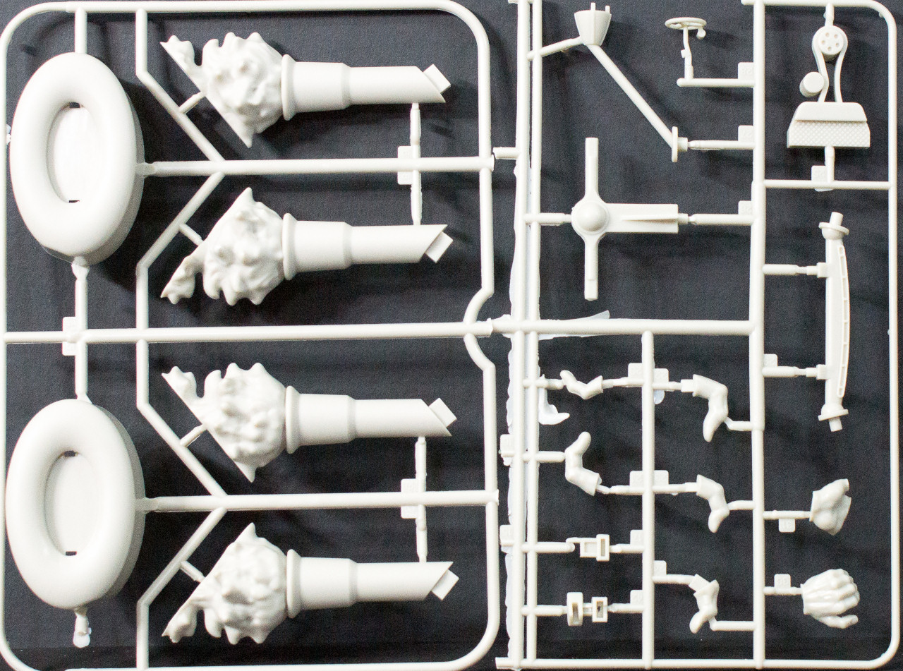 Moebius Models 1209 Stoned Hoods and Crooks First Look Parts Image 02