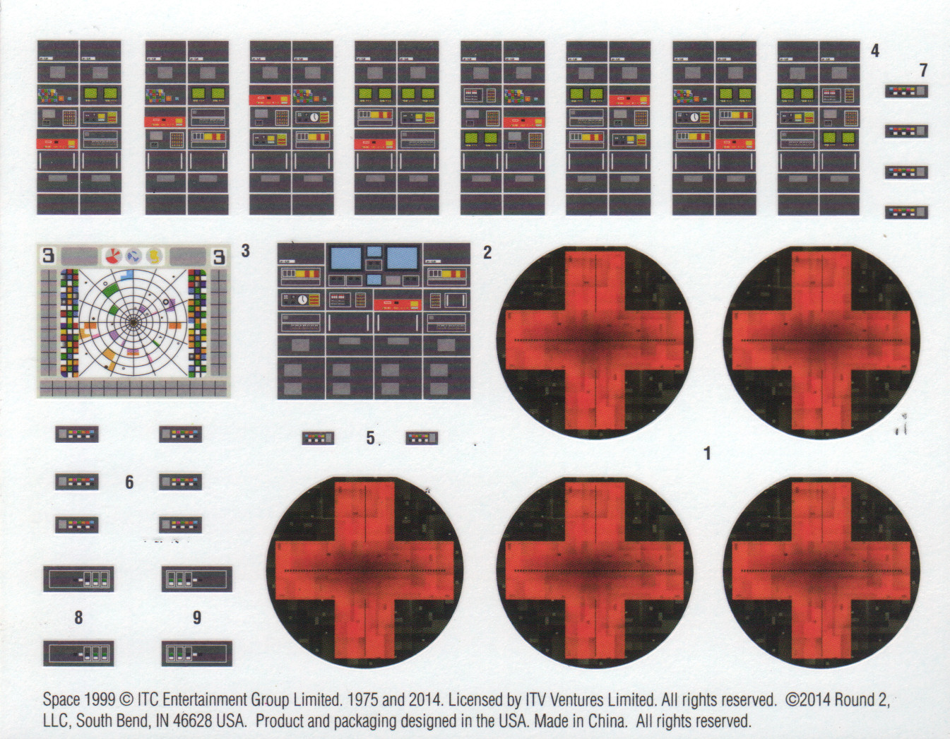 MPC 803 1/1800 Moonbase Alpha Space: 1999 First Look Image 06