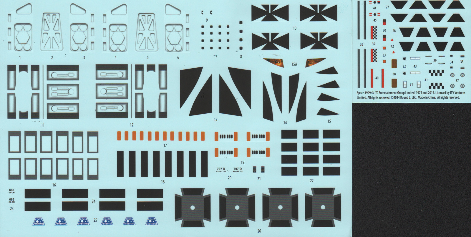 MPC 816 1/72 Space: 1999 Eagle Transporter Deluxe Edition First Look Image 06