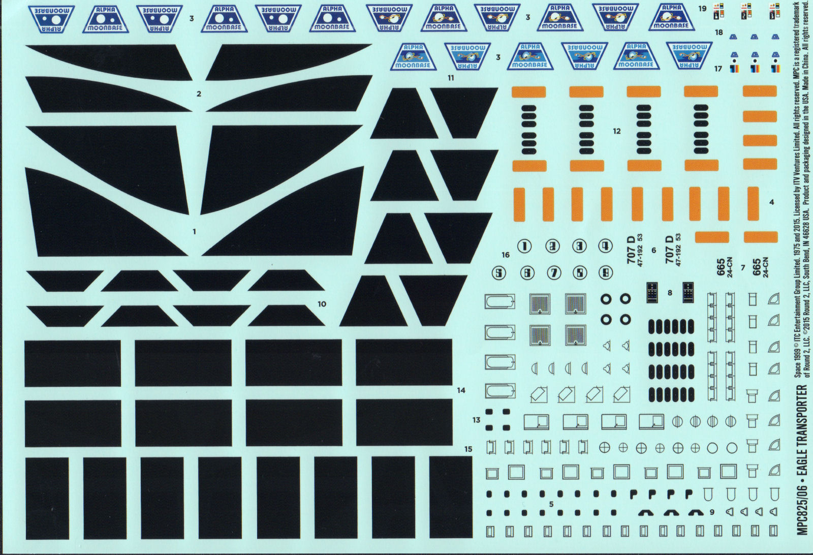 MPC 0825 1/48 Space: 1999 Eagle Transporter First Look Image 04