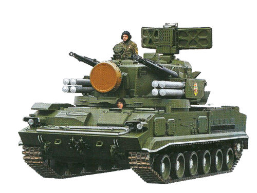 2S6M Tunguska Anti-Aircraft Artillery Kit