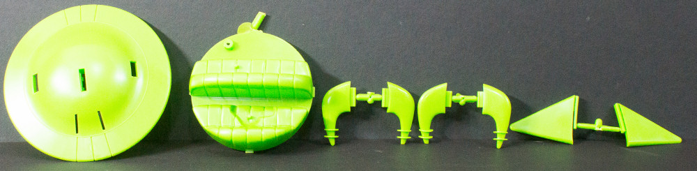 Polar Lights 0913 Jetsons' Capsule Car Parts Image 02