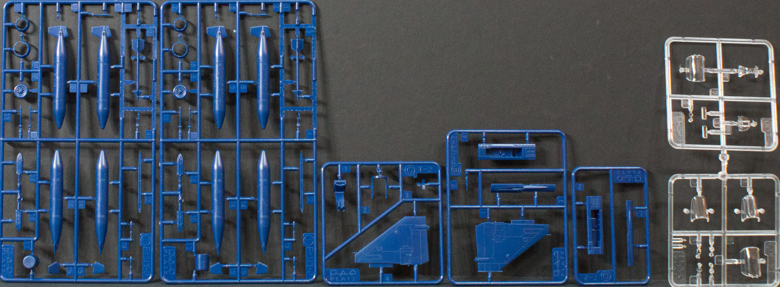 Platz AC-13 1/72 Mitsubishi T-2 Blue Impulse Parts Image 02