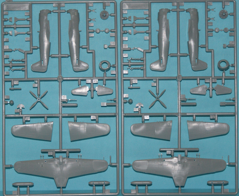 Platz PD-4 1/144 N1J2-J Shiden-Kai (George) Parts Image 01