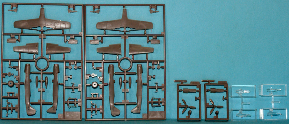 Platz PD-9 1/144 Fw 190D-9 Parts Image 01