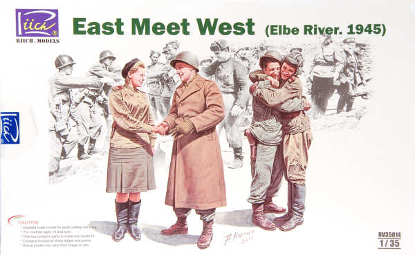 East Meet West (Elbe River, 1945)