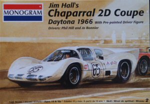 Monogram 85-2850 1/24 Chaparral 2D Daytona 1966 Kit First Look Monogram 85-2850 1/24 Chaparral 2D Daytona 1966 Kit First Look