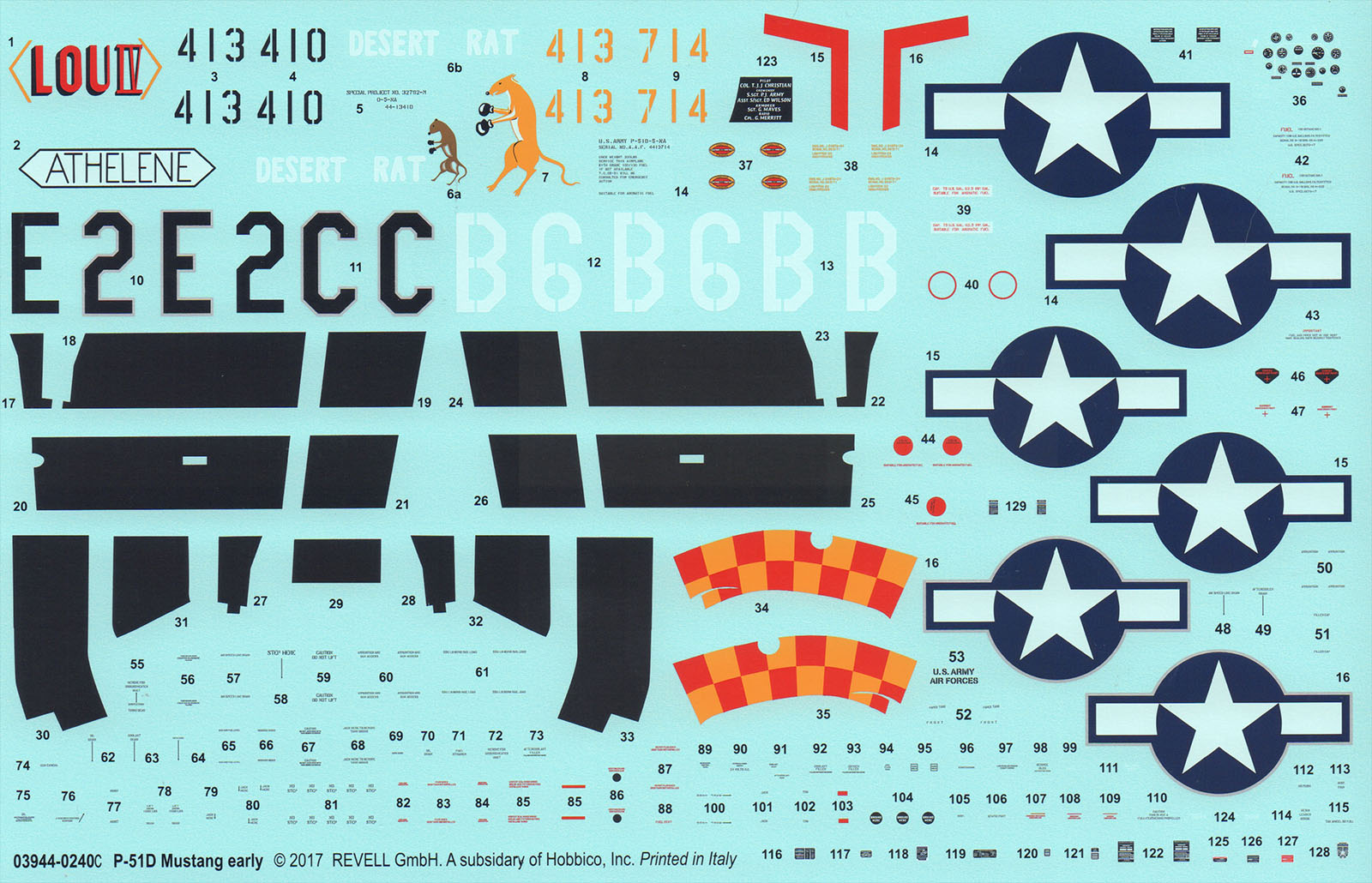 Revell 03944 1/32 P-51D-5-NA Mustang Kit Image 04