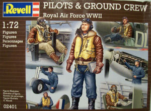 RAF Pilots and Ground Crew WWII