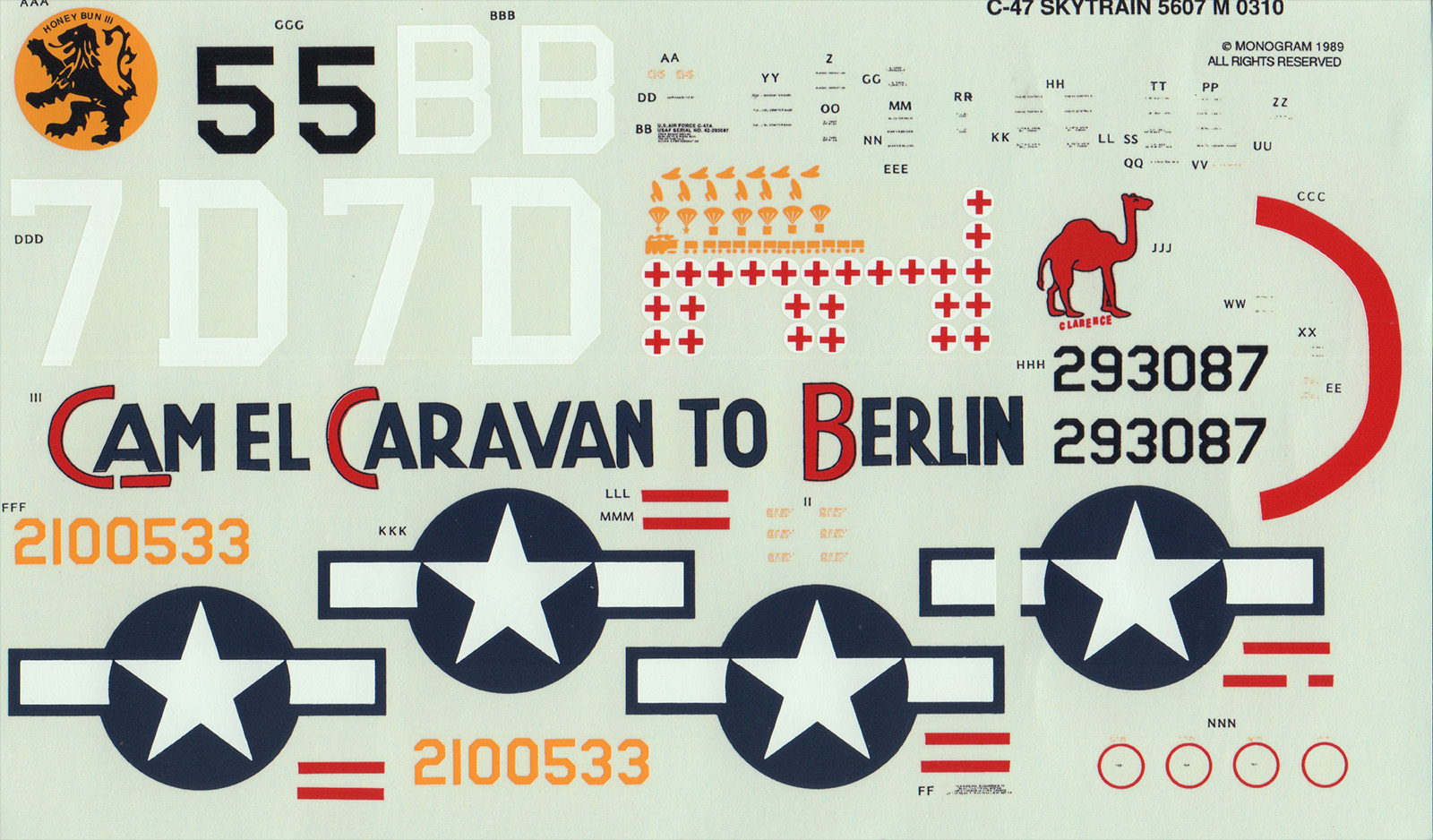 Revell 5607 1/48 C-47 Skytrain Kit Image 04