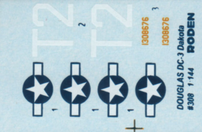Roden 0308 1/144 C-47 Skytrain Parts Image 02