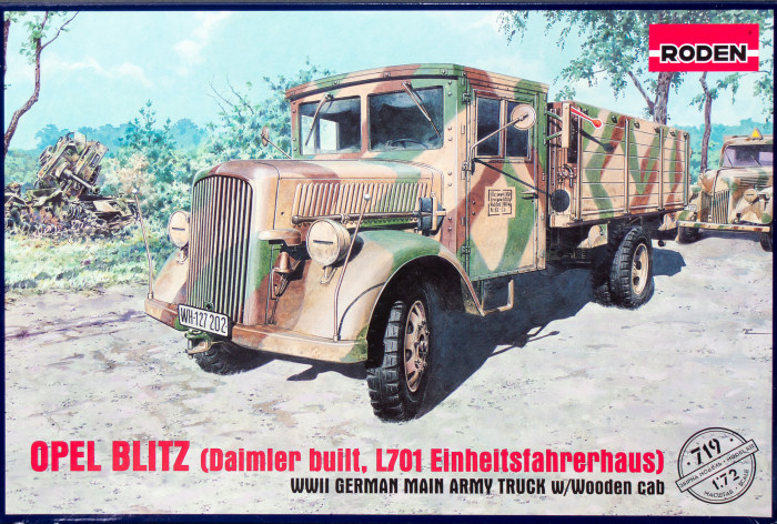 Opel Blitz w/Wooden Cab