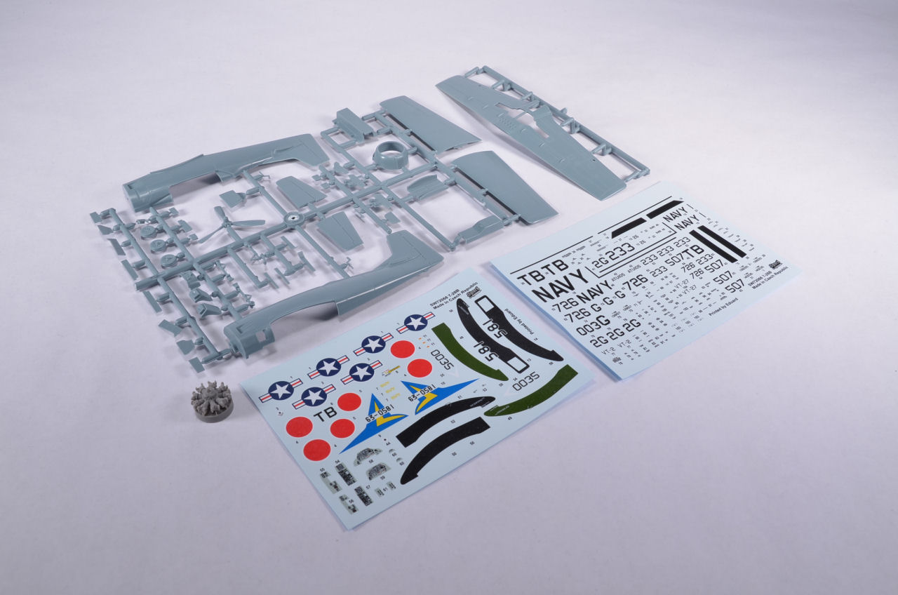 Sword 72066 1/72 T-28B Trojan Kit Review Image 01