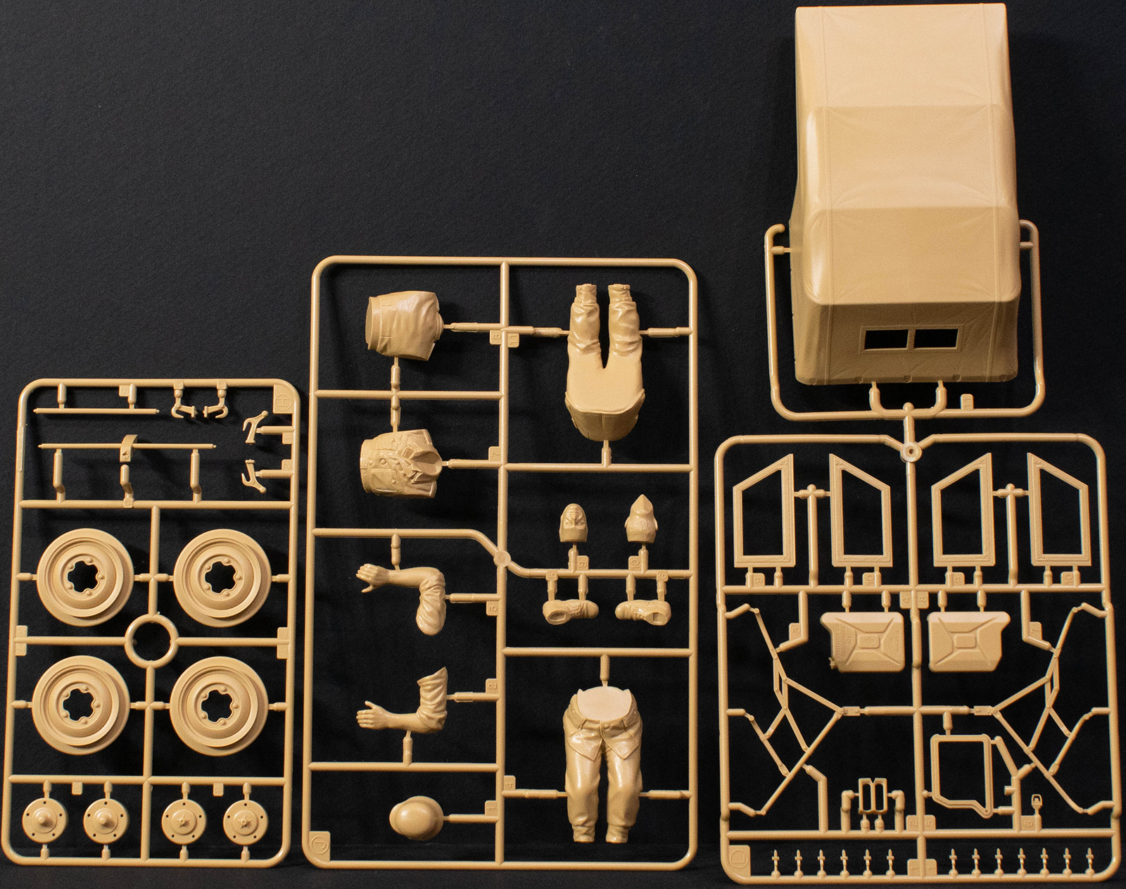 Tamiya 36205 1/16 Kuebelwagen Type 82 Parts Image 03
