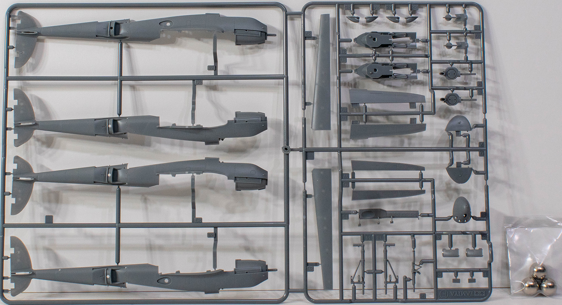 Tamiya 61120 1/48 P-38G/H Lightning Parts Image 02