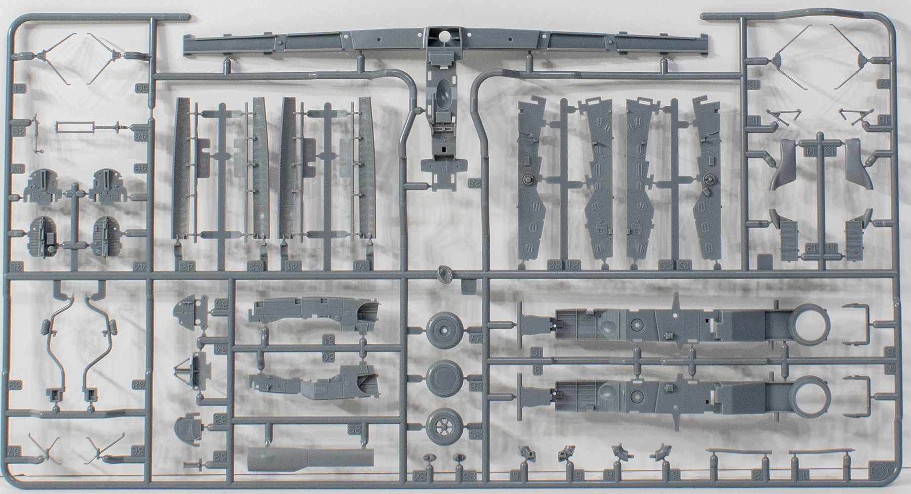 Tamiya 61120 1/48 P-38G/H Lightning Parts Image 04