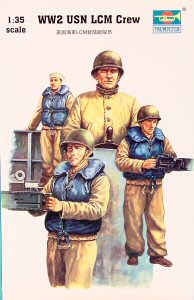 WWII US Navy LCM Crew