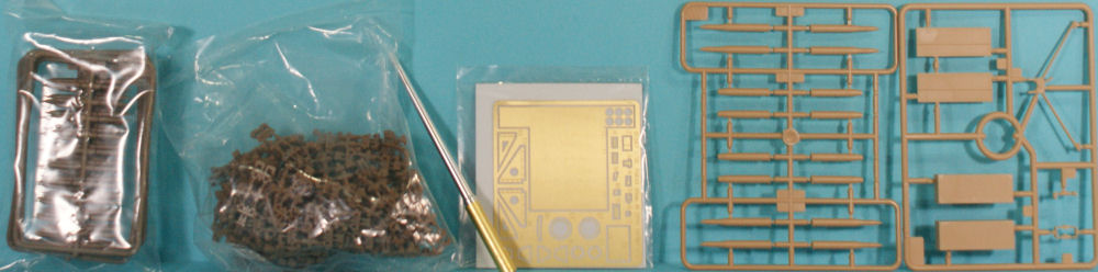 Trumpeter 01587 1/35 Krupp/Ardelt Weffentraeger 88mm PAK-43 Parts Image 04