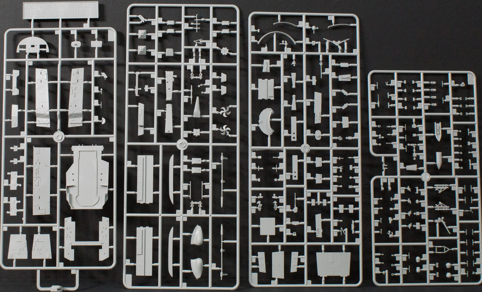 Trumpeter 04547 1/350 HMS Monmouth Type 23 Frigate First Look Image 02