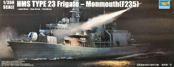 HMS Monmouth Type 23 Frigate