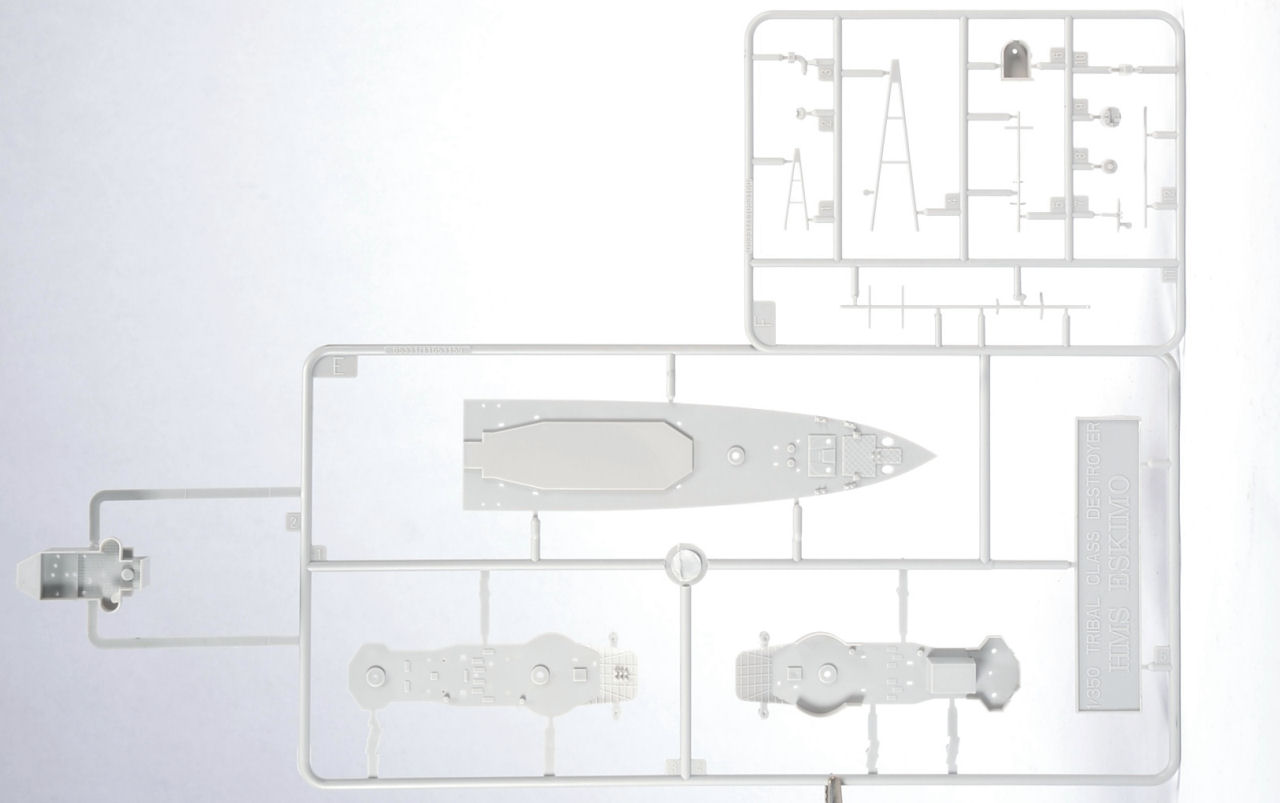 Trumpeter 05331 1/350 HMS Eskimo Destroyer 1941 Parts Image 02