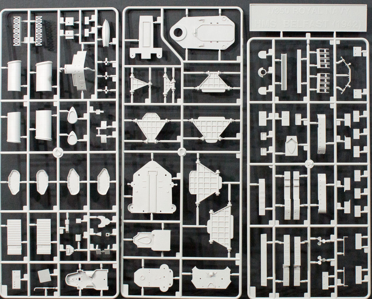 Trumpeter 05334 1/350 HMS Belfast Cruiser 1942 Parts Image 03