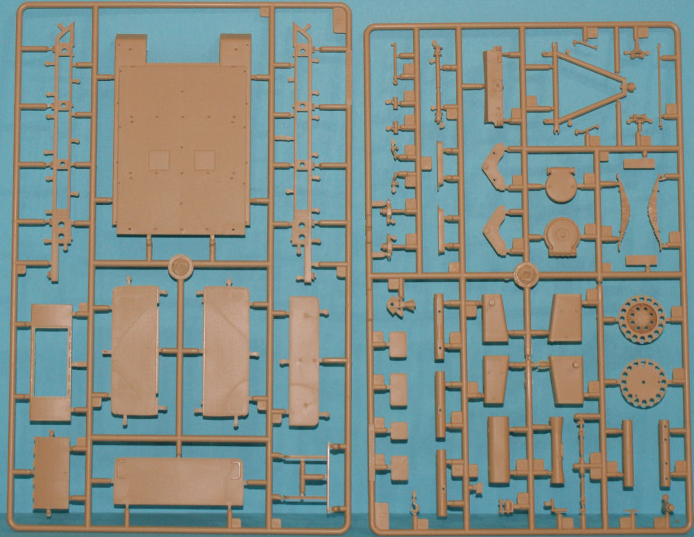 Trumpeter 05530 1/35 Sd.Kfz.6 Halbkettenzugmaschine Pioneirausfuhrung Parts Image 01
