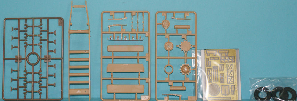 Trumpeter 05530 1/35 Sd.Kfz.6 Halbkettenzugmaschine Pioneirausfuhrung Parts Image 03