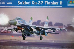 1/32 Trumpeter Sukhoi Su27 Flanker B Russian Fighter 02224 for sale online 