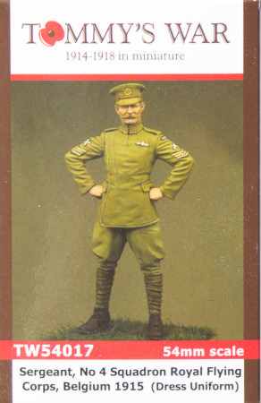 Sergeant, 4 Sqn RFC, Belgium 1915