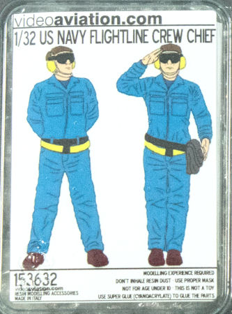 US Navy Flightline Crew Chief